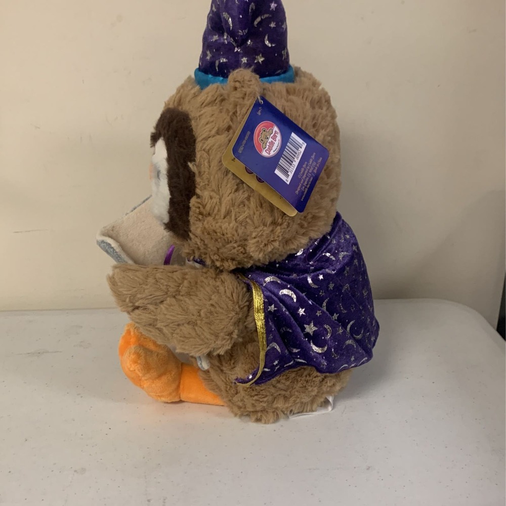 Octavius the Storytelling Owl Stuffed Animal Plush Toy, 12" Tall - Picture 4 of 8